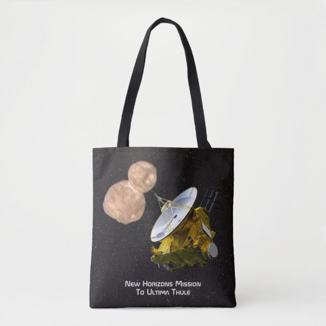 New Horizons Mission To Ultima Thule Tote Bag (Front)