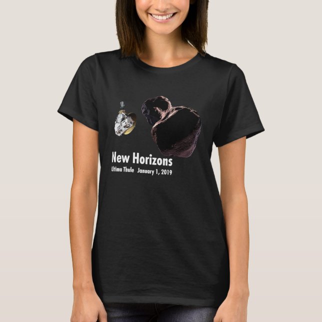 New Horizons Ultima Thule Mission Space Exploratio T-Shirt (Front)