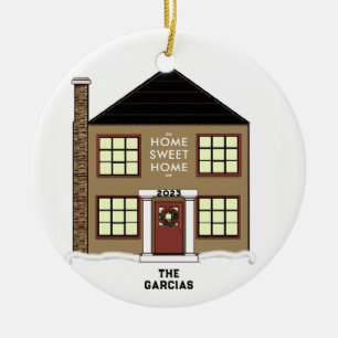 New House 2023 Collectible Ceramic Ornament
