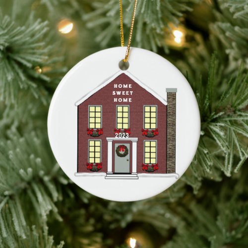 New House 2023 Collectible Ceramic Ornament