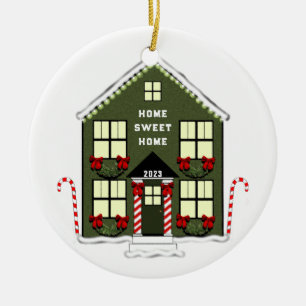 New House 2025 Ceramic Ornament