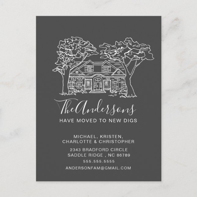 New House | Moving Announcement (Front)