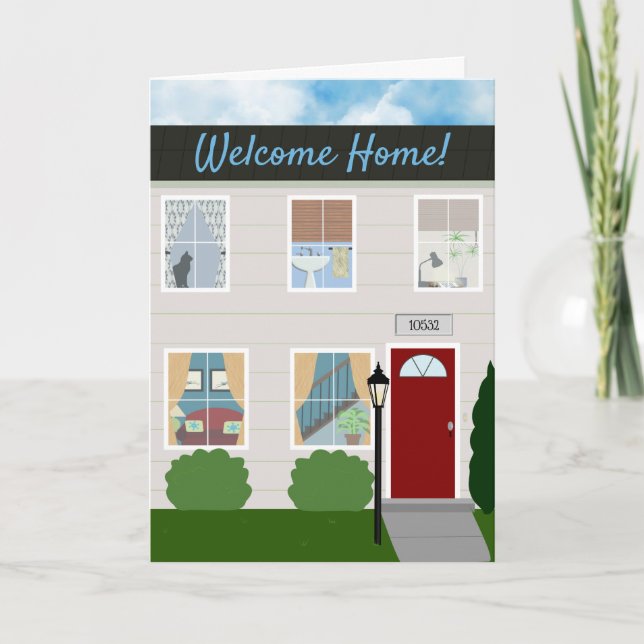 New House Warming Congratulations Card (Front)