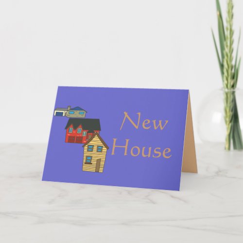New House Warming  Greeting Card
