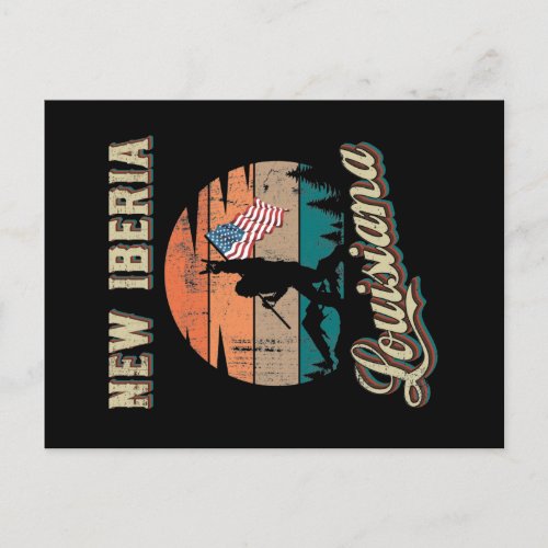 New Iberia Louisiana Postcard