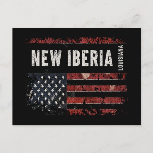 New Iberia Louisiana Postcard