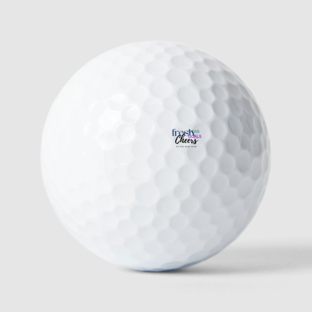 "new ideas" golf balls (Front)