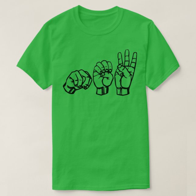 New in ASL T-Shirt (Design Front)