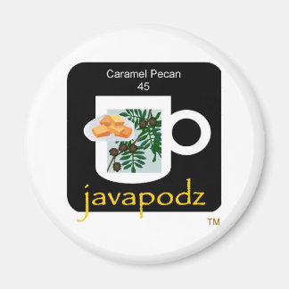 New JavaPodz Caramel Pecan Magnet