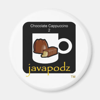 New JavaPodz Chocolate Cappuccino Magnet