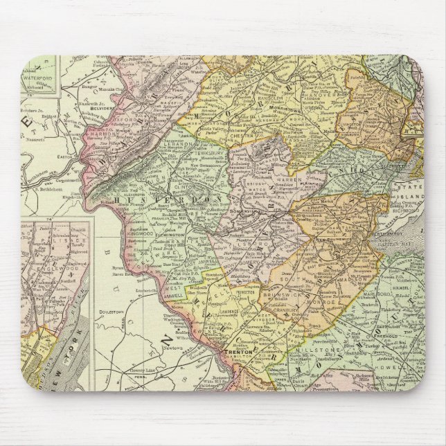 New Jersey 10 Mouse Pad (Front)