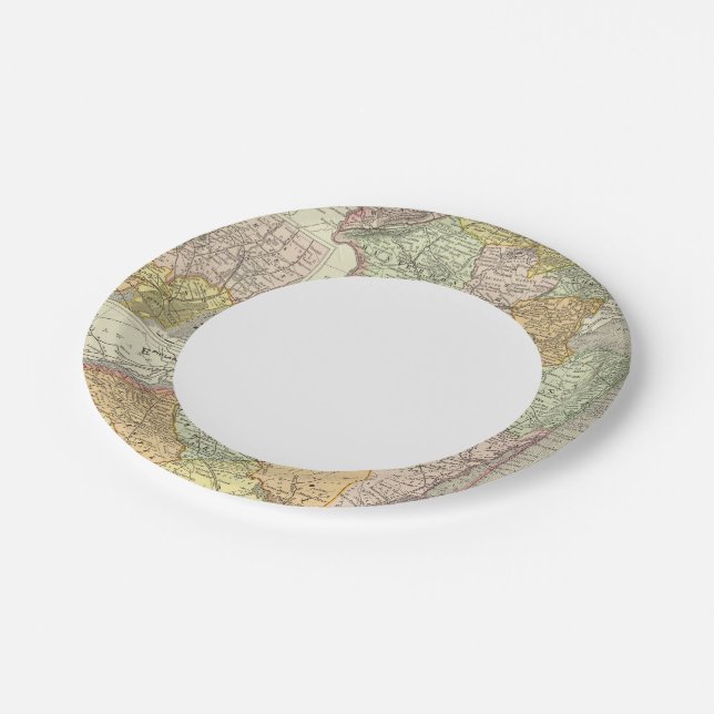 New Jersey 10 Paper Plates (Angled)