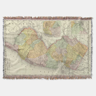 New Jersey 10 Throw Blanket