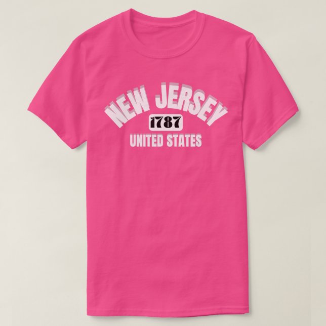 NEW JERSEY  12 T-Shirt (Design Front)