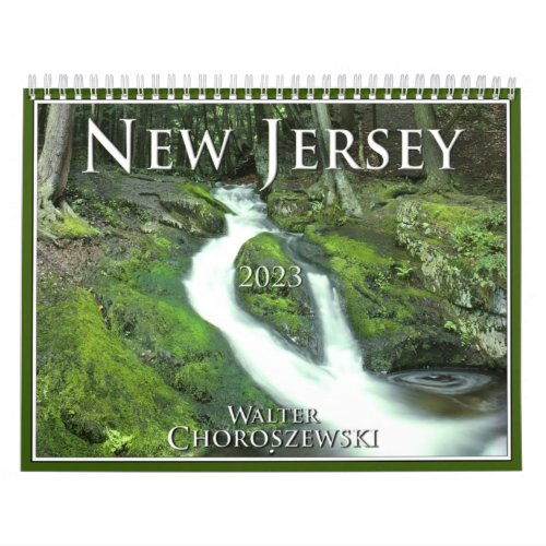 New Jersey 2023 by Walter Choroszewski _ Medium Calendar