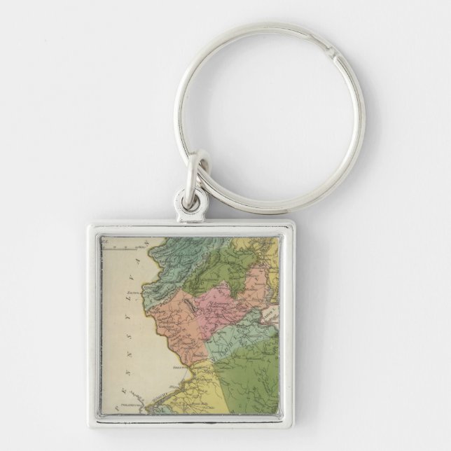 New Jersey 4 Keychain (Front)