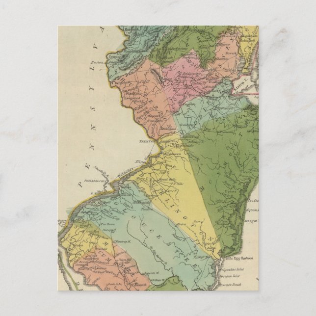 New Jersey 4 Postcard (Front)