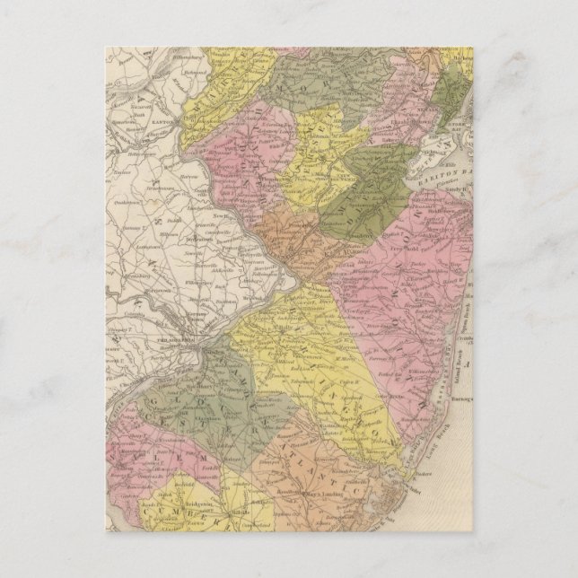 New Jersey 4 Postcard (Front)