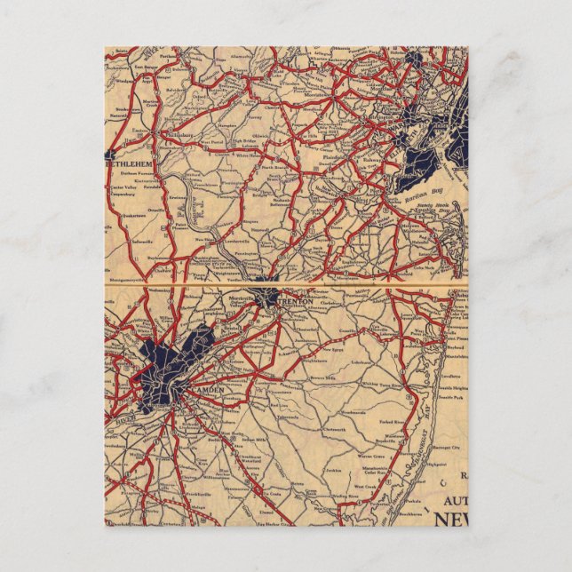 New Jersey 6 Postcard (Front)