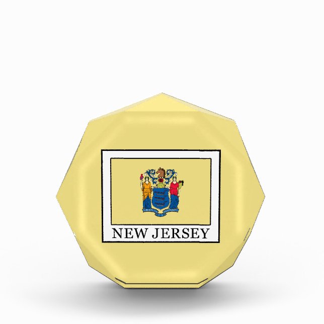New Jersey Acrylic Award (Front)