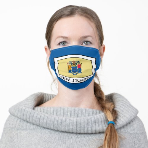 New Jersey Adult Cloth Face Mask