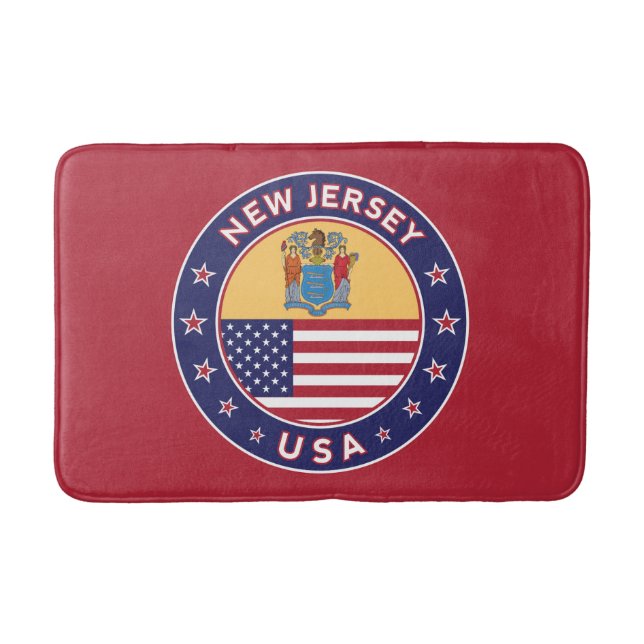 New Jersey Bath Mat (Front)