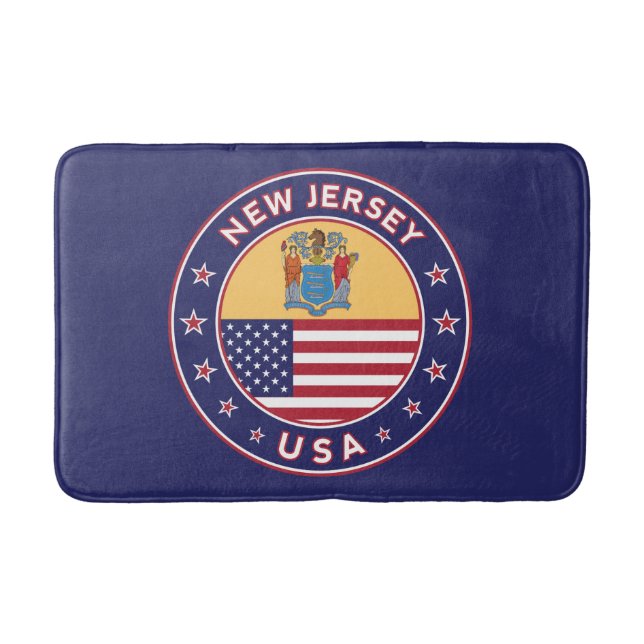 New Jersey Bath Mat (Front)