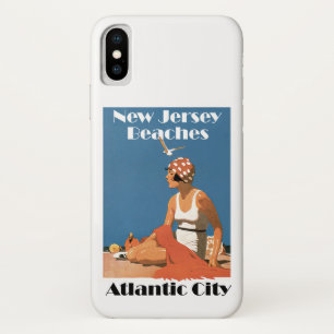 New Jersey Beaches ~ Atlantic City iPhone X Case