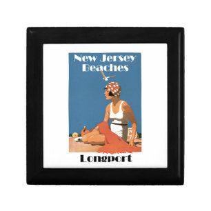 New Jersey Beaches ~ Longport Jewelry Box