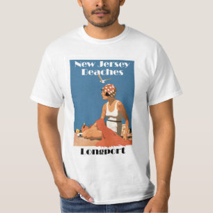New Jersey Beaches ~ Longport T-Shirt