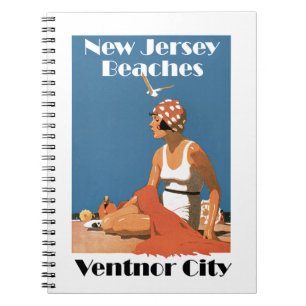 New Jersey Beaches ~ Ventnor City Notebook