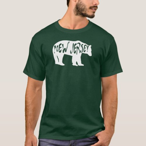 New Jersey Bear T_Shirt