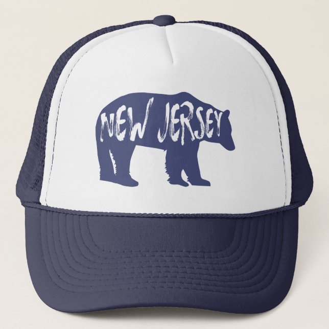 New Jersey Bear Trucker Hat (Front)