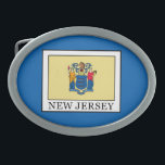 New Jersey Belt Buckle<br><div class="desc">New Jersey</div>