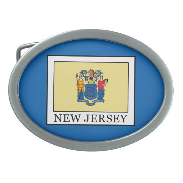 New Jersey Belt Buckle (Front)