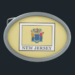 New Jersey Belt Buckle<br><div class="desc">New Jersey</div>