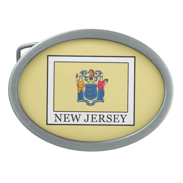 New Jersey Belt Buckle (Front)