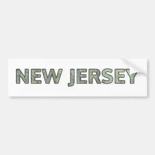 New Jersey Bumper Sticker