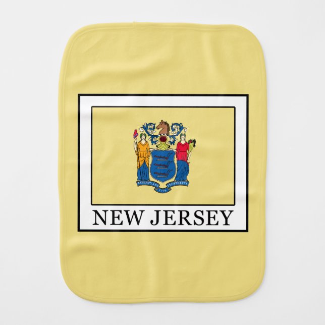 New Jersey Burp Cloth (Front)