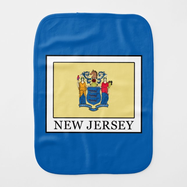 New Jersey Burp Cloth (Front)
