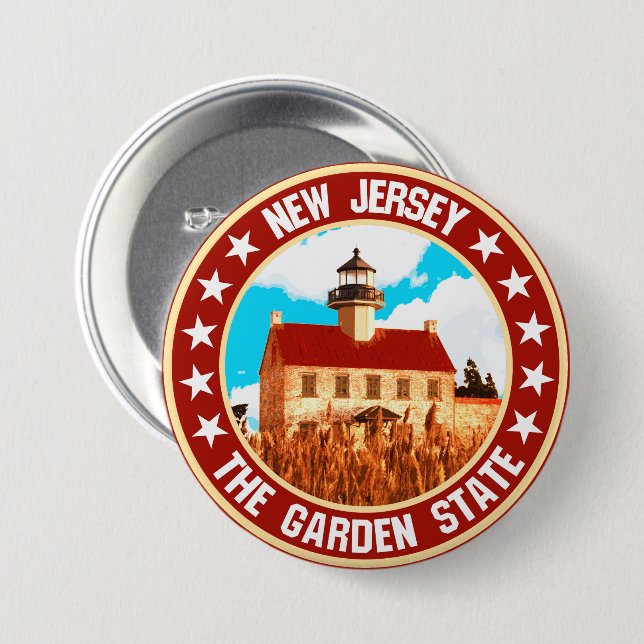 New Jersey                                         Button (Front & Back)