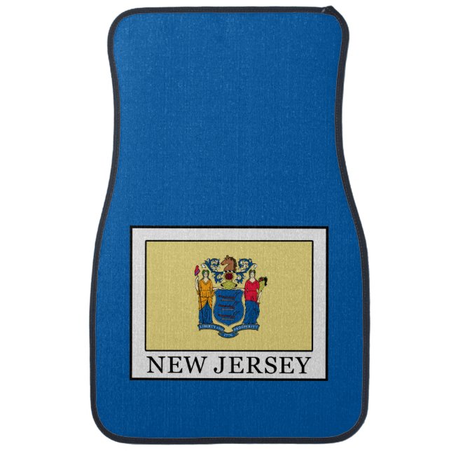New Jersey Car Floor Mat (Front)