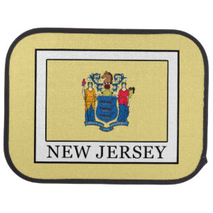 New Jersey Car Floor Mat
