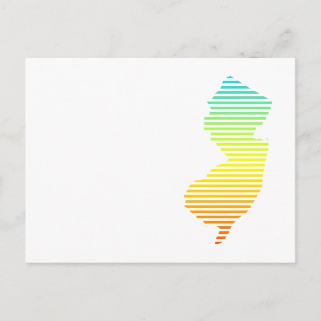 new jersey chill fade postcard (Front)