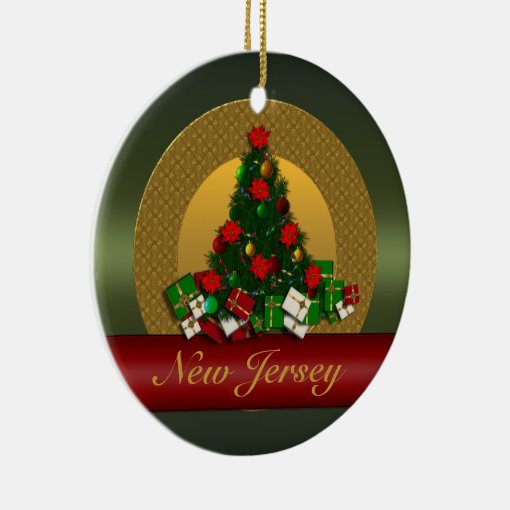 new jersey christmas ornament