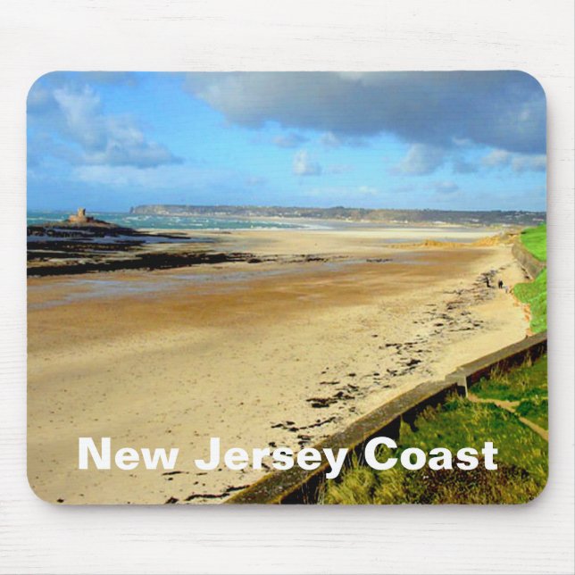 New Jersey Coast, NJ Mouse Pad (Front)