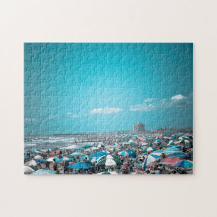 New Jersey Coastal Beach Jigsaw Puzzle