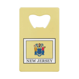 New Jersey Credit Card Bottle Opener