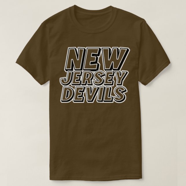 New jersey devils  1 T-Shirt (Design Front)