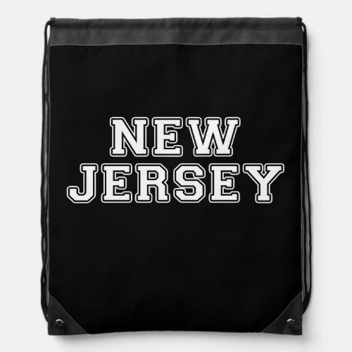 New Jersey Drawstring Bag